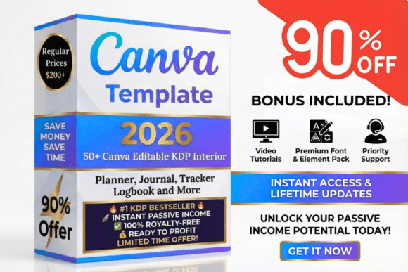 50+ Editable Templates | KDP 2026