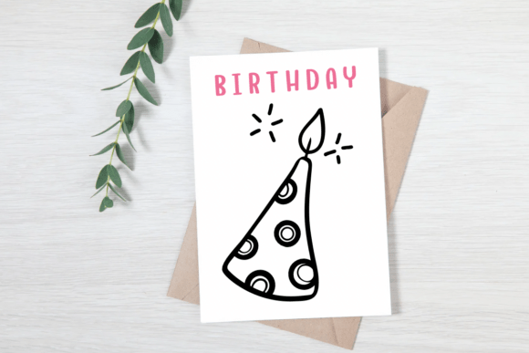 Birthday Cute Doodle Font - Preview 5