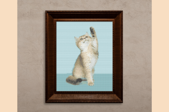 Cat Cross-Stitch Pattern