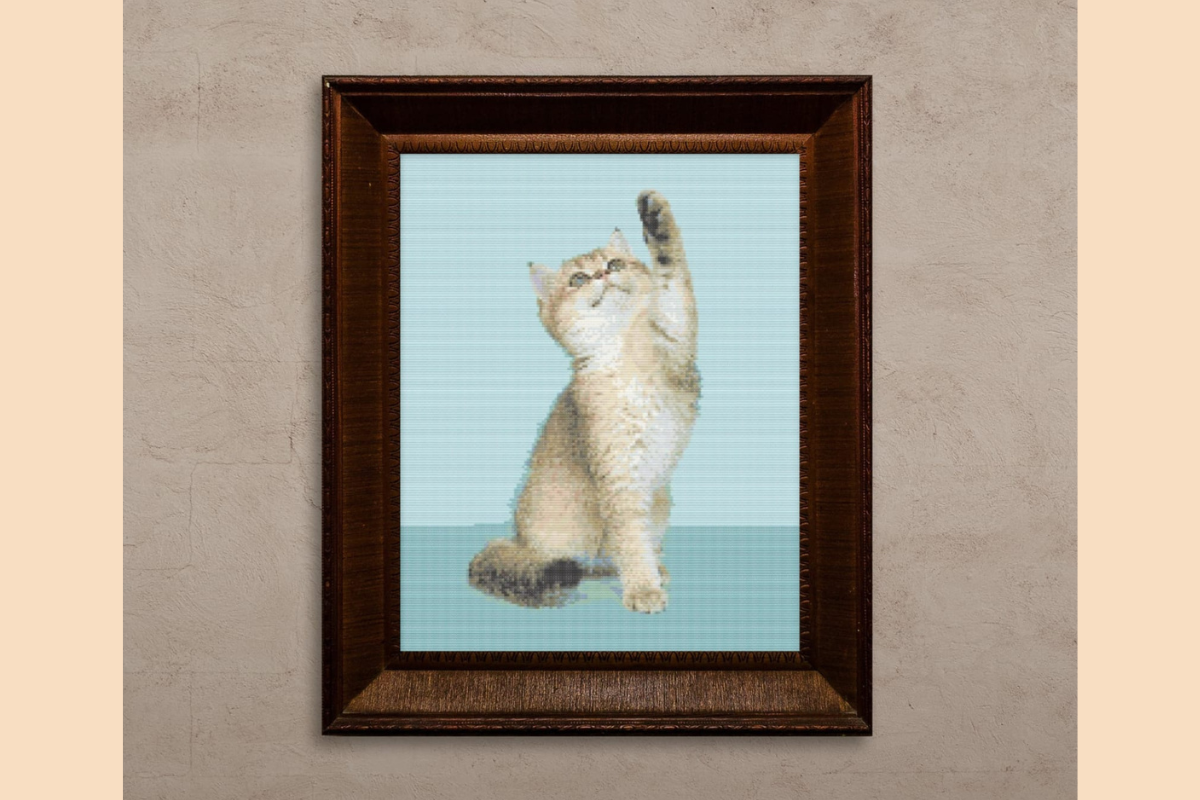 Cat Cross-Stitch Pattern