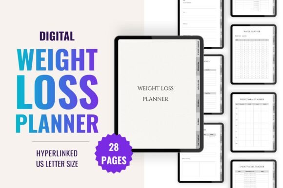 Digital Weight Loss Planner
