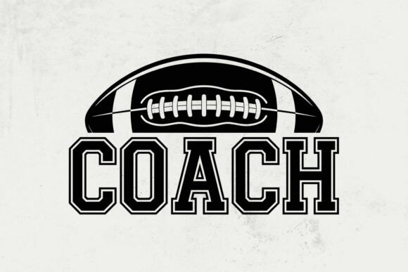 Preview of Football Coach SVG: Sports T-Shirt Svg T-shirt, sticker, and sublimation design