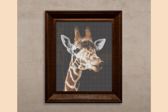 Giraffe Cross-Stitch Pattern