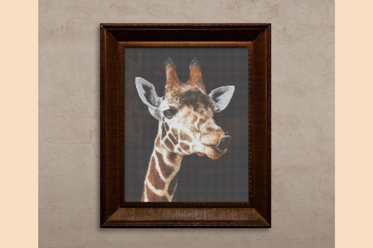 Giraffe Cross-Stitch Pattern