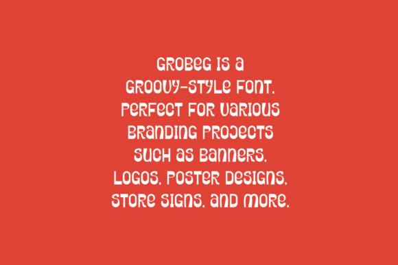 Grobeg Font PNG with transparent background - Preview 4