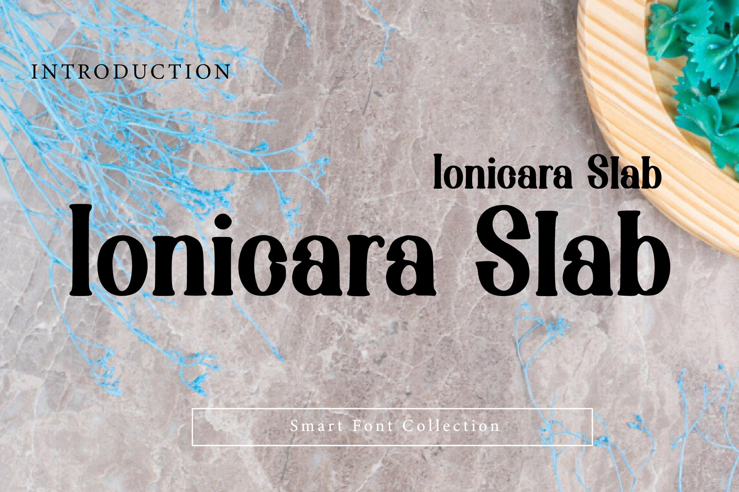 Ionicara Slab font preview