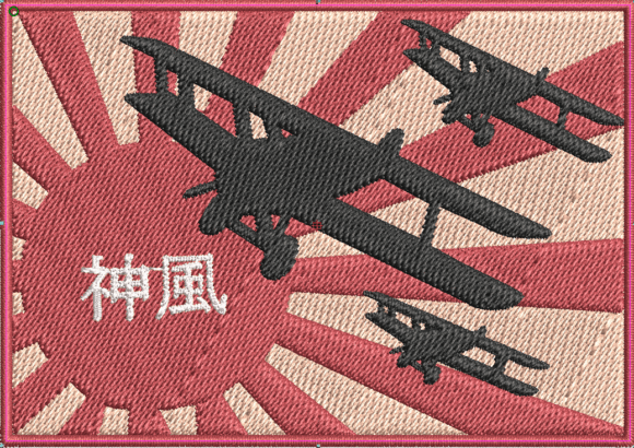 Kamikaze Badge