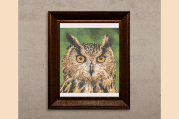 Owl Cross-Stitch Pattern