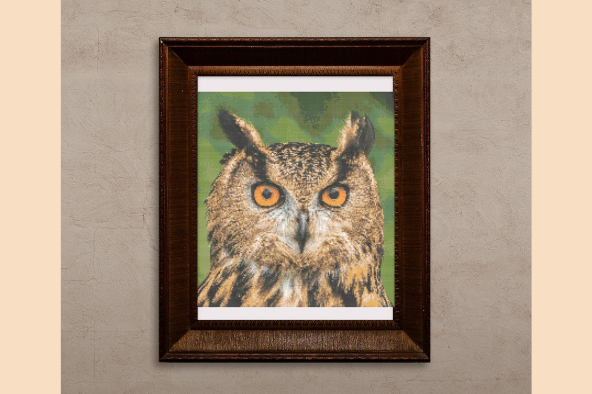 Owl Cross-Stitch Pattern