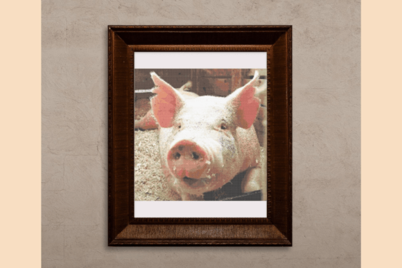 Pig Cross-Stitch Pattern