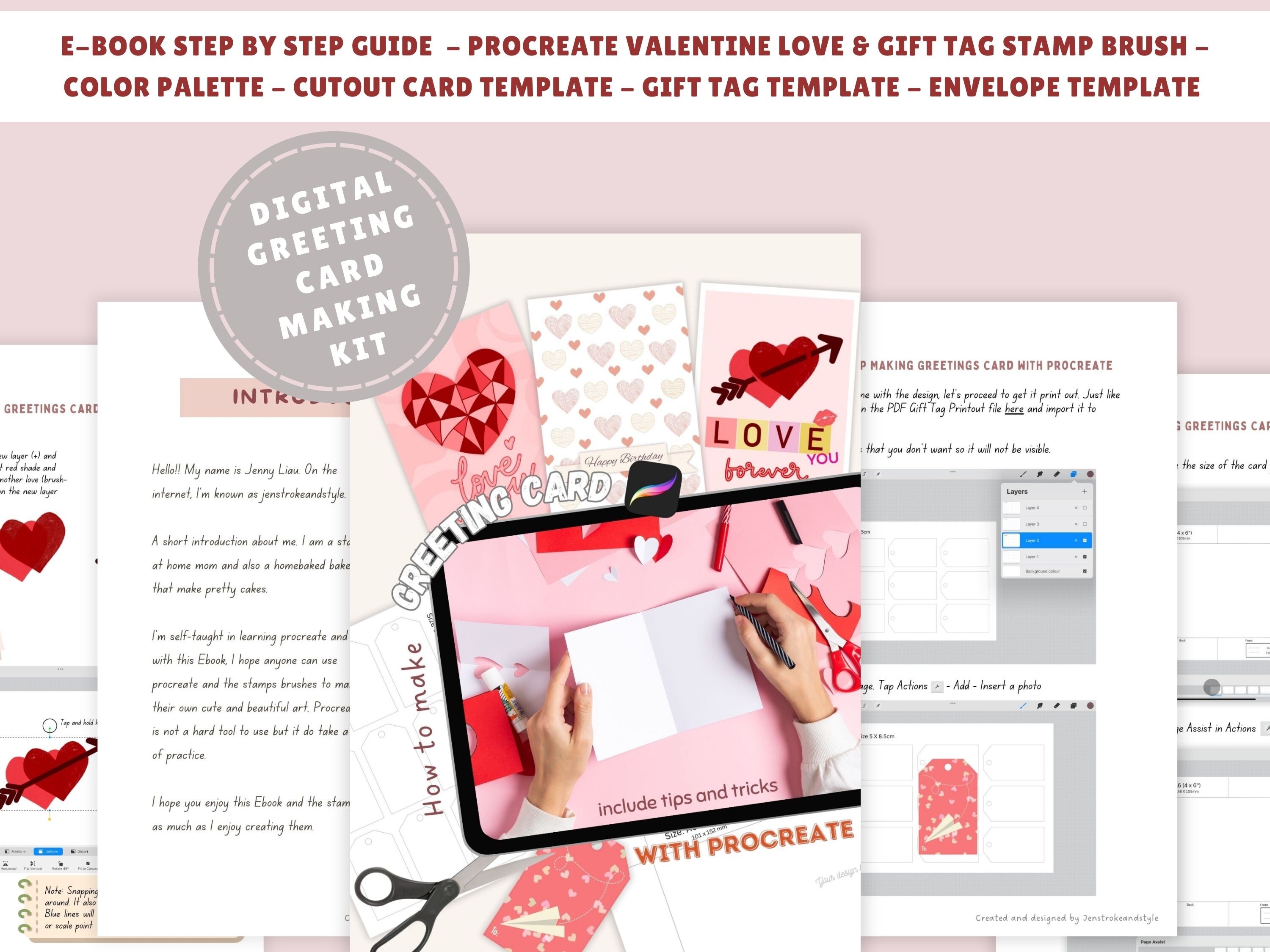 Procreate Card Making Kit for Beginner