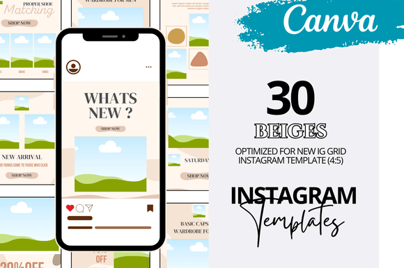 Instagram Templates Canva Graphics