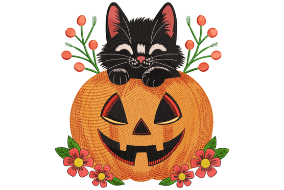 Black Cat Pumpkin