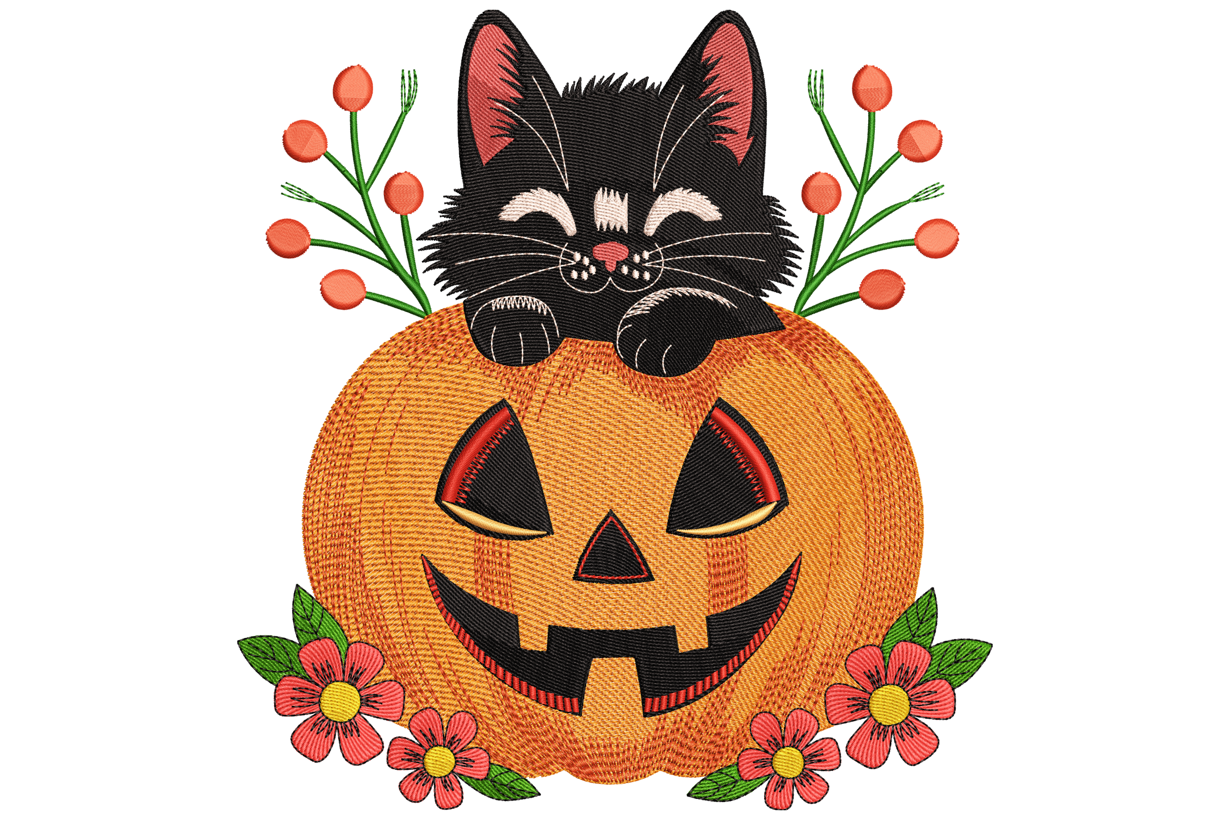 Black Cat Pumpkin