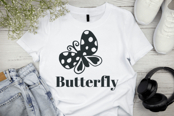 Butterfly Doodle Font - Preview 4