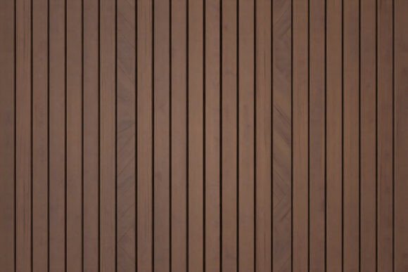 Vertical Brown Wood Plank Texture
