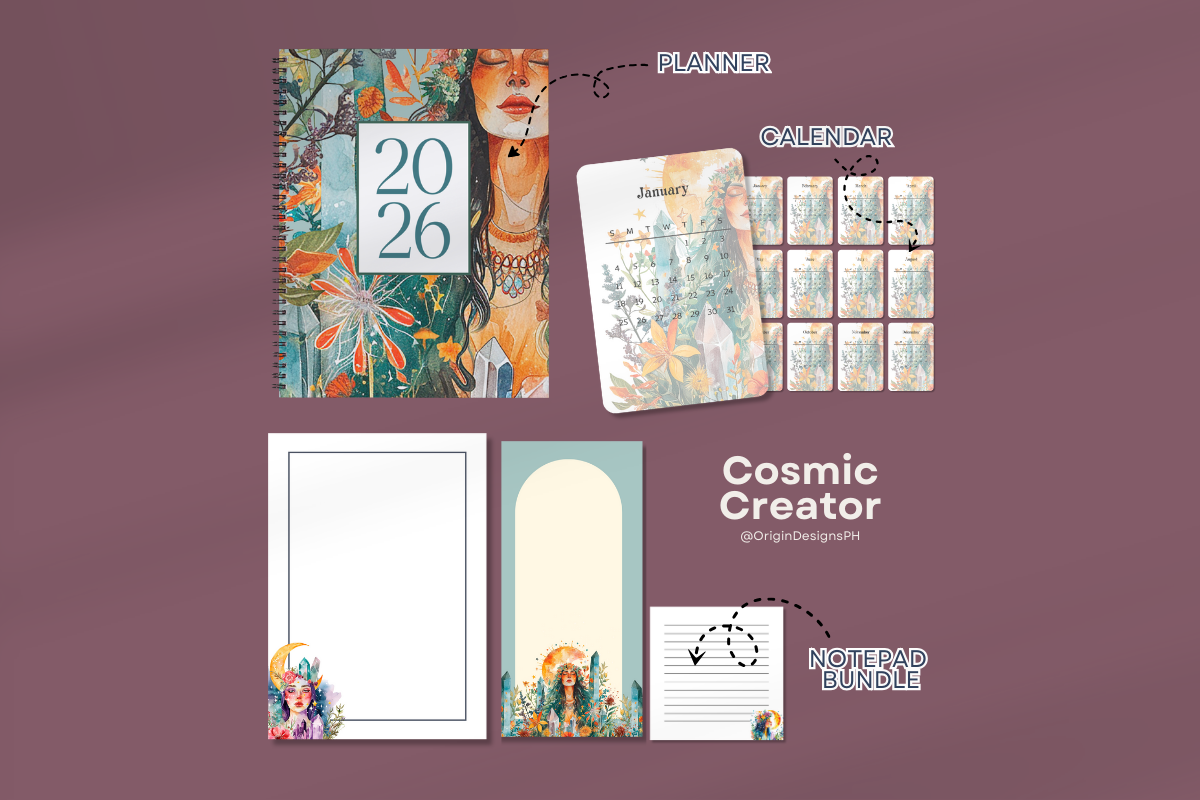 2026 Planner Calendar Notepad