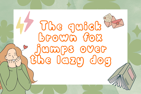 Abstract Line Work Font - Preview 2