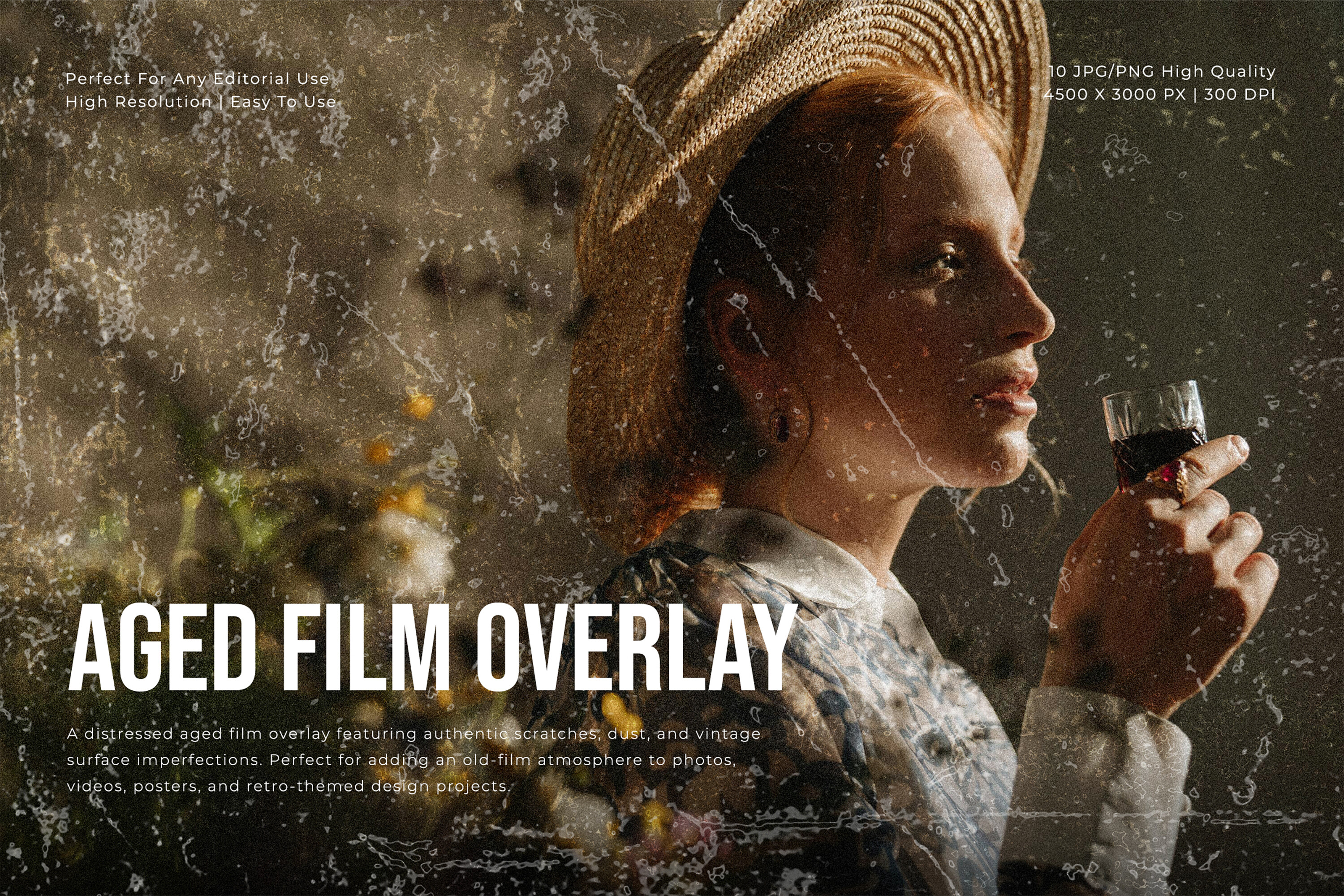 Aged Film Overlay Textures