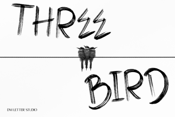 Broken Ink Font - Preview 2
