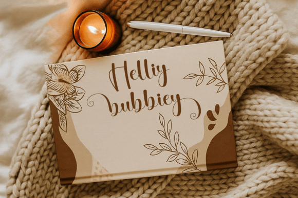Bubbiey Font - Preview 1