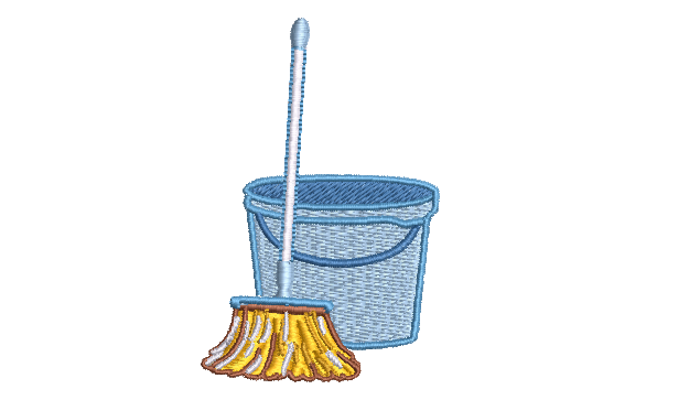 Bucket and Mop