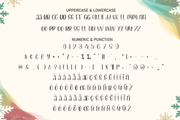 Christmas Comeback Font - Preview 6