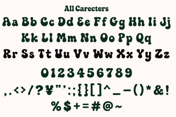 Chunky Smile Font - Preview 1