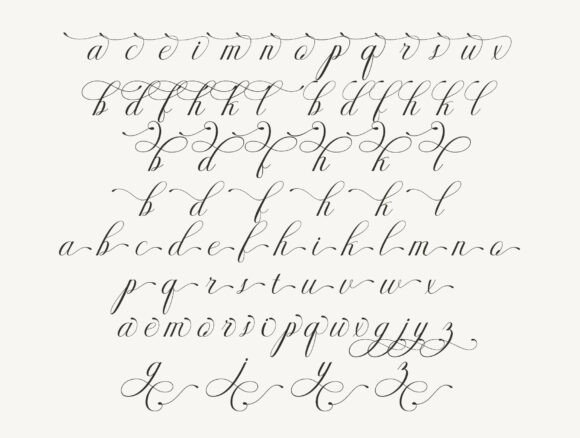 Cynthera Grace Font - Preview 5