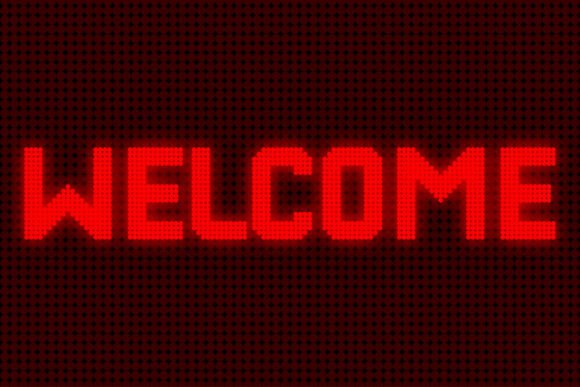 Digital Wall Clock Font - Preview 4