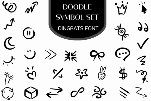 Doodle Symbol Set