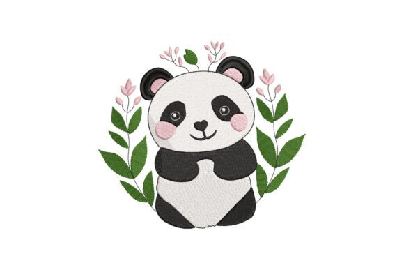 Floral Panda