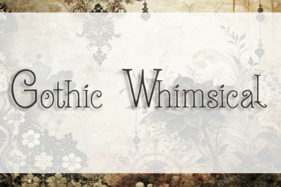 Gothic Whimsical Font - Preview 1