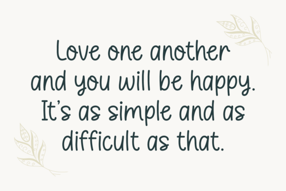 Honey Action Font PNG with transparent background - Preview 1