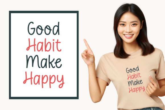 Honey Action Font PNG with transparent background - Preview 2