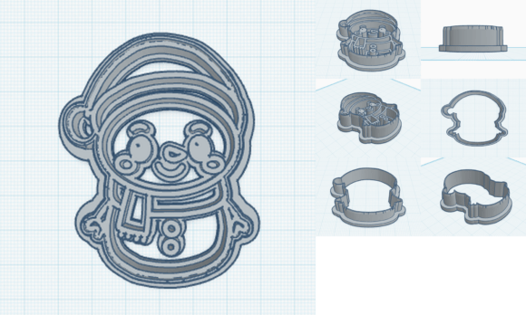 Skeleton Middle Finger Cookie Cutter STL | 3D Printable Digital File - Image 11