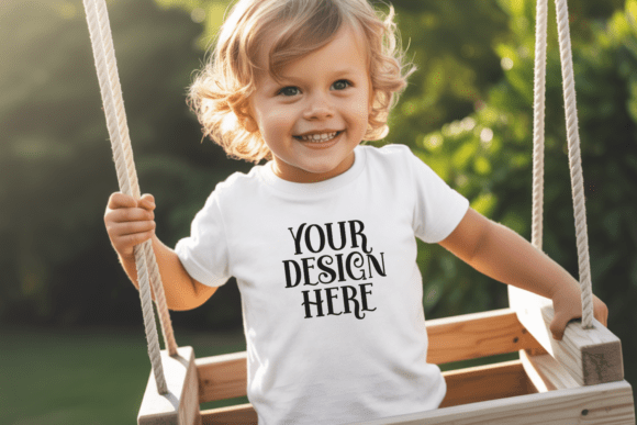 Kids Bella Canvas 3001T T-shirt Mockup