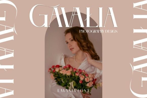 Lavannia Font PNG with transparent background - Preview 1