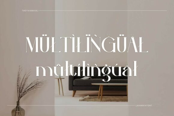 Lavannia Font PNG with transparent background - Preview 5