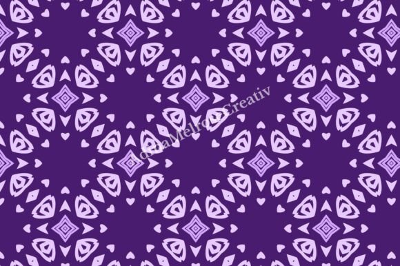 Mandala Geometric Seamless Pattern