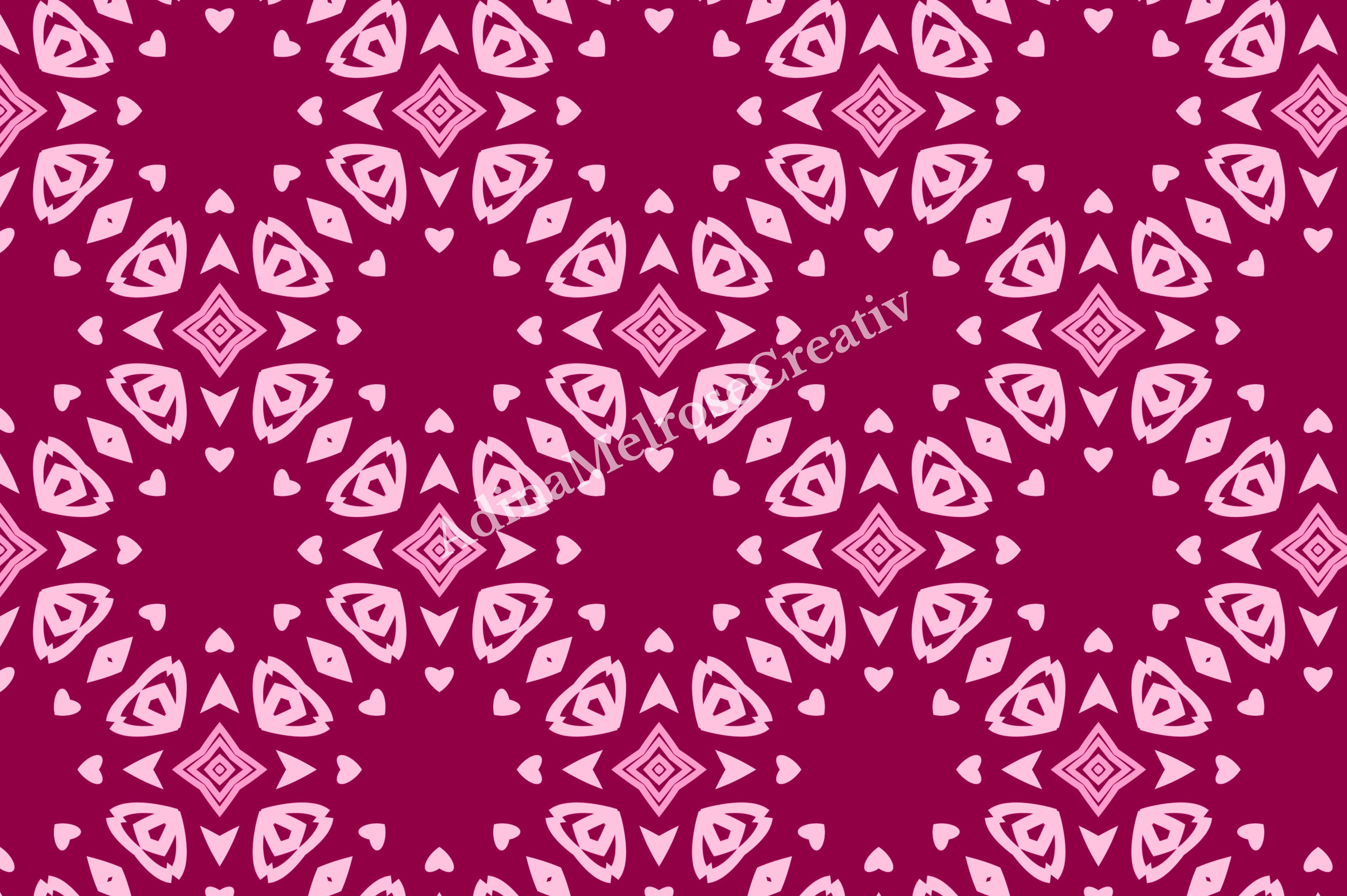 Mandala Geometric Seamless Pattern