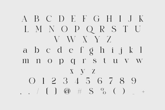 Raisa Font PNG with transparent background - Preview 5