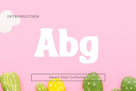 Simple Serif Font PNG with transparent background - Preview 1