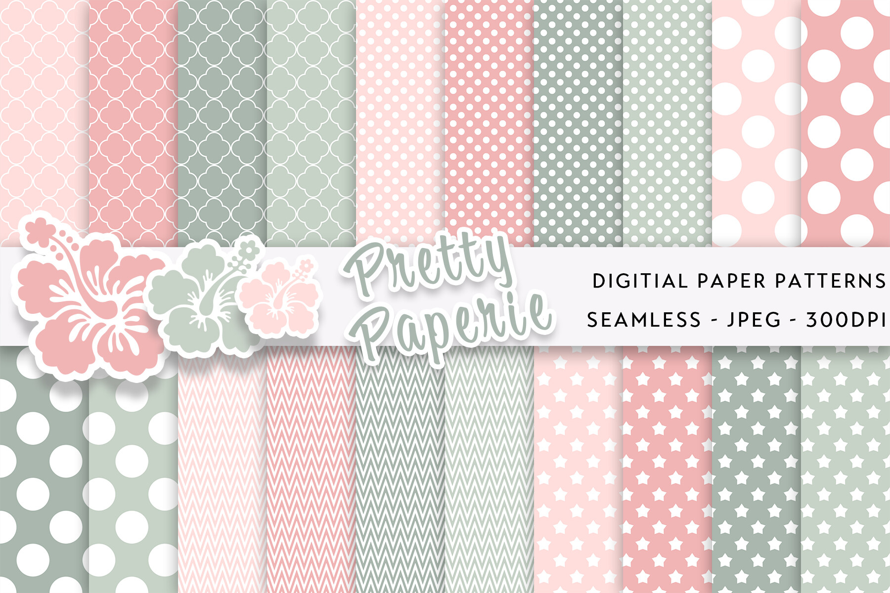 20 Digital Paper Backgrounds