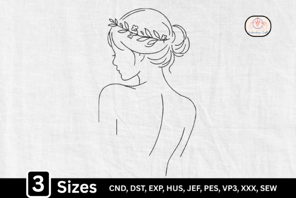 Abstract Female Minimalist Boho Woman
