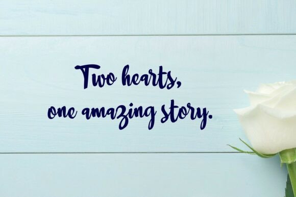 Amore Lettera Font - Preview 2