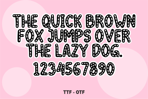 Baby Easter Font - Preview 3