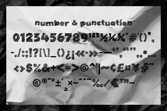 Basquiat Flux Font - Preview 3