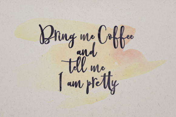 Better Brush Font PNG with transparent background - Preview 4