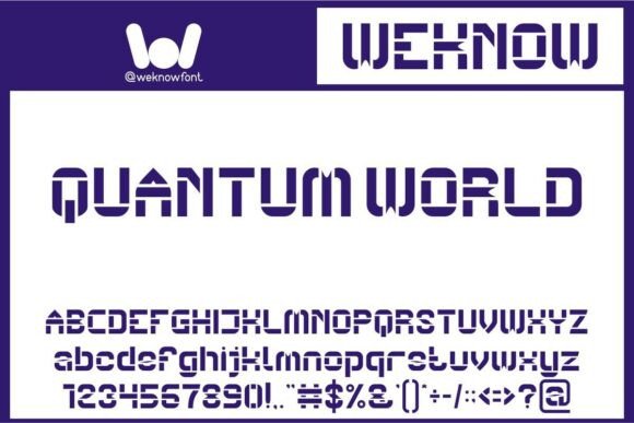 Big Space Font - Preview 3